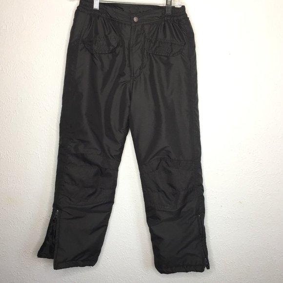 Ixtreme Outfitters, youth size 8, black elasticized waist snow/ski pants. - Picture 1 of 9